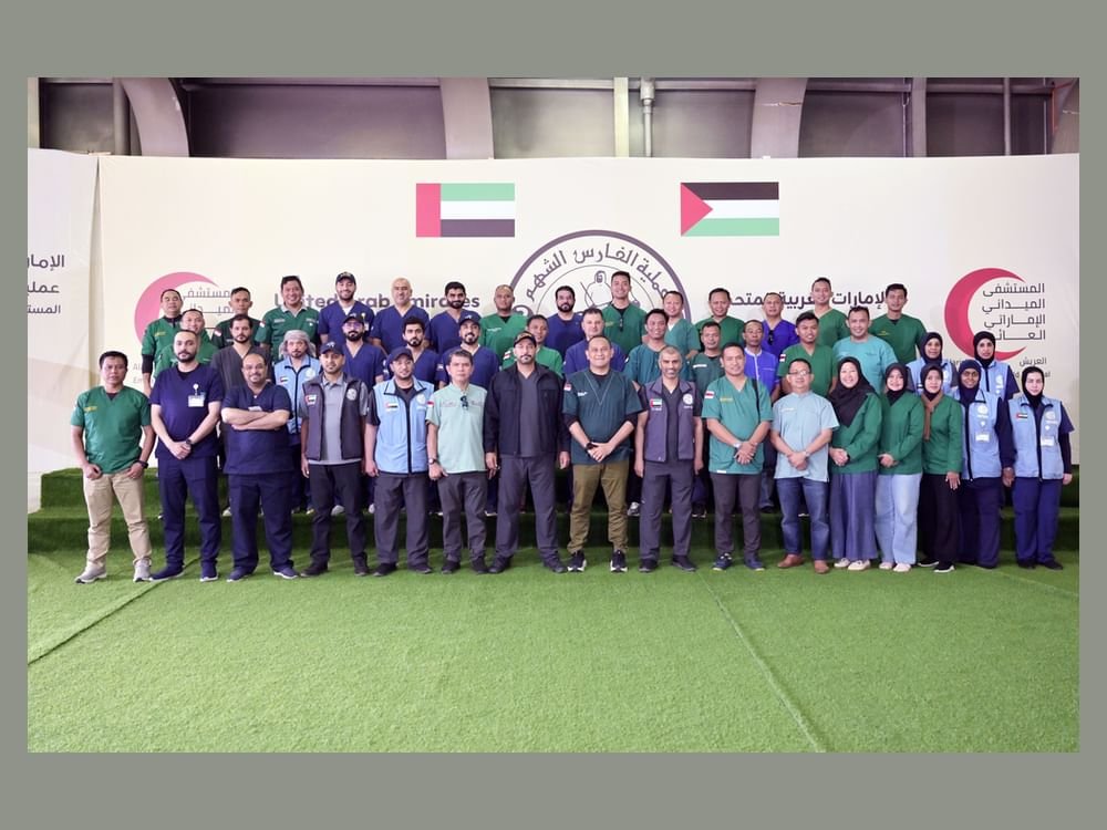 المستشفى الإماراتي العائم في العريش يستقبل الدفعة الثالثة من الطاقم الطبي الإندونيسي ضمن عملية "الفارس الشهم 3" 1 المستشفى الإماراتي العائم في العريش يستقبل الدفعة الثالثة من الطاقم الطبي الإندونيسي ضمن عملية "الفارس الشهم 3"