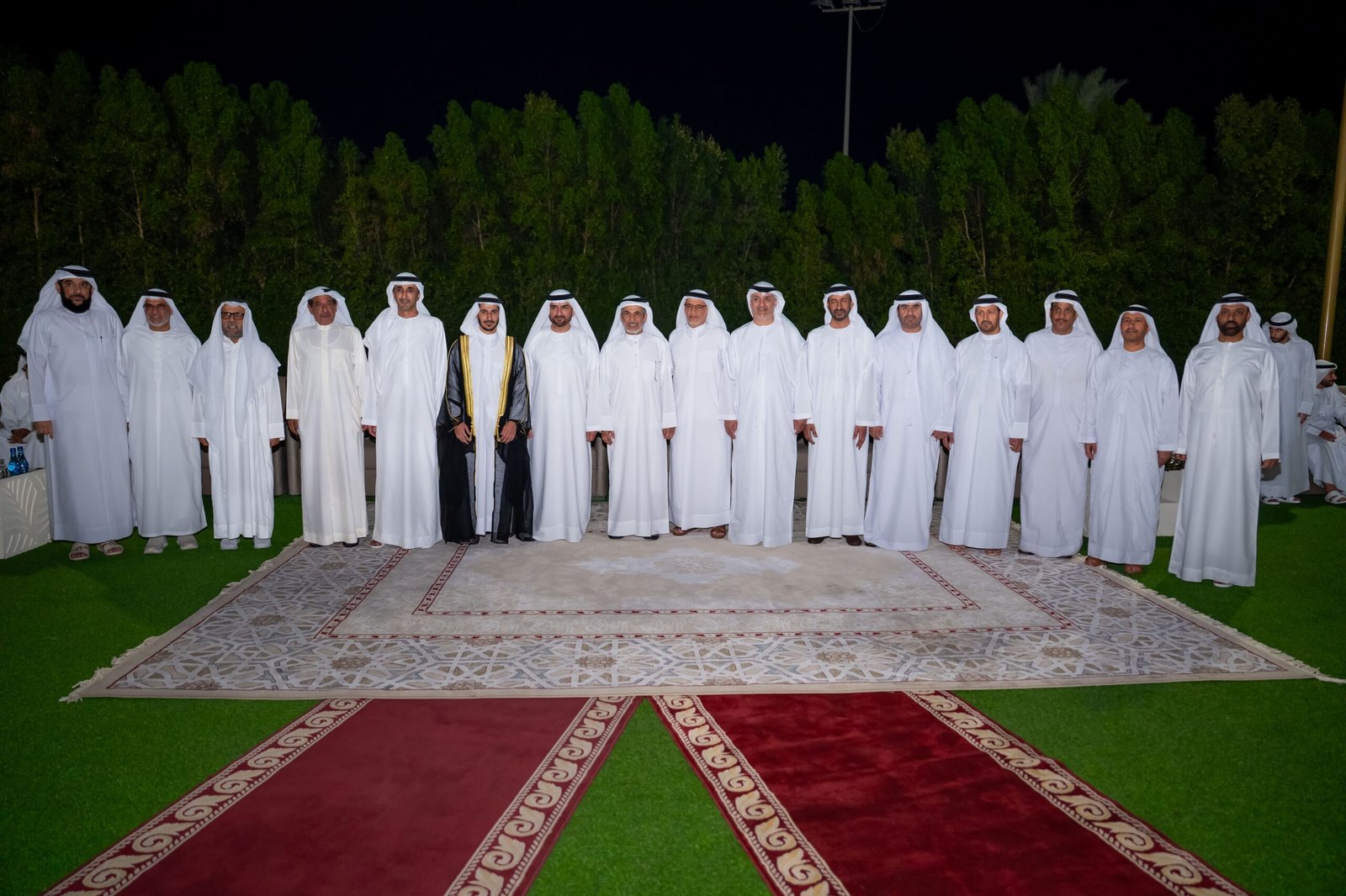 عبدالله بن سالم القاسمي يشهد حفل زفاف عمران علي العويس 1 عبدالله بن سالم القاسمي يشهد حفل زفاف عمران علي العويس