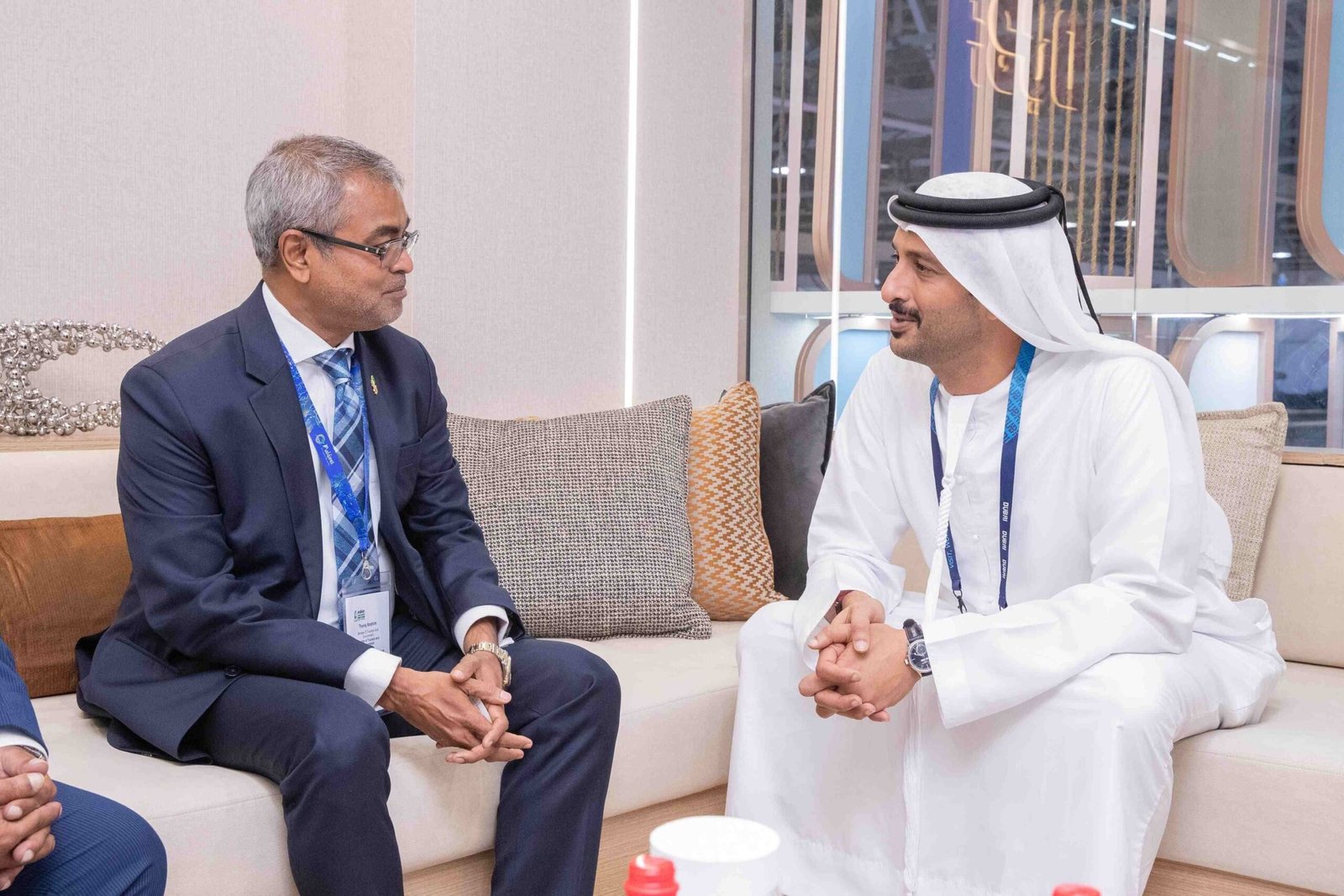 الإمارات والمالديف تبحثان سبل تعزيز التعاون في مجالي السياحة والضيافة 1 الإمارات والمالديف تبحثان سبل تعزيز التعاون في مجالي السياحة والضيافة
