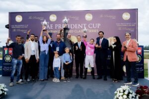 الجواد "نافح" بطلا لكأس رئيس الدولة للخيول العربية في تونس