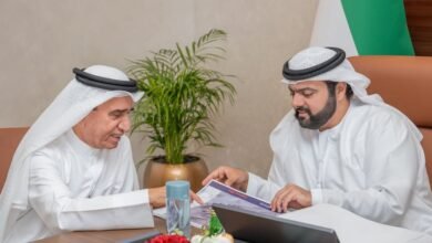 محمد الشرقي يطلع على الخطّة الإستراتيجية لجامعة الفجيرة