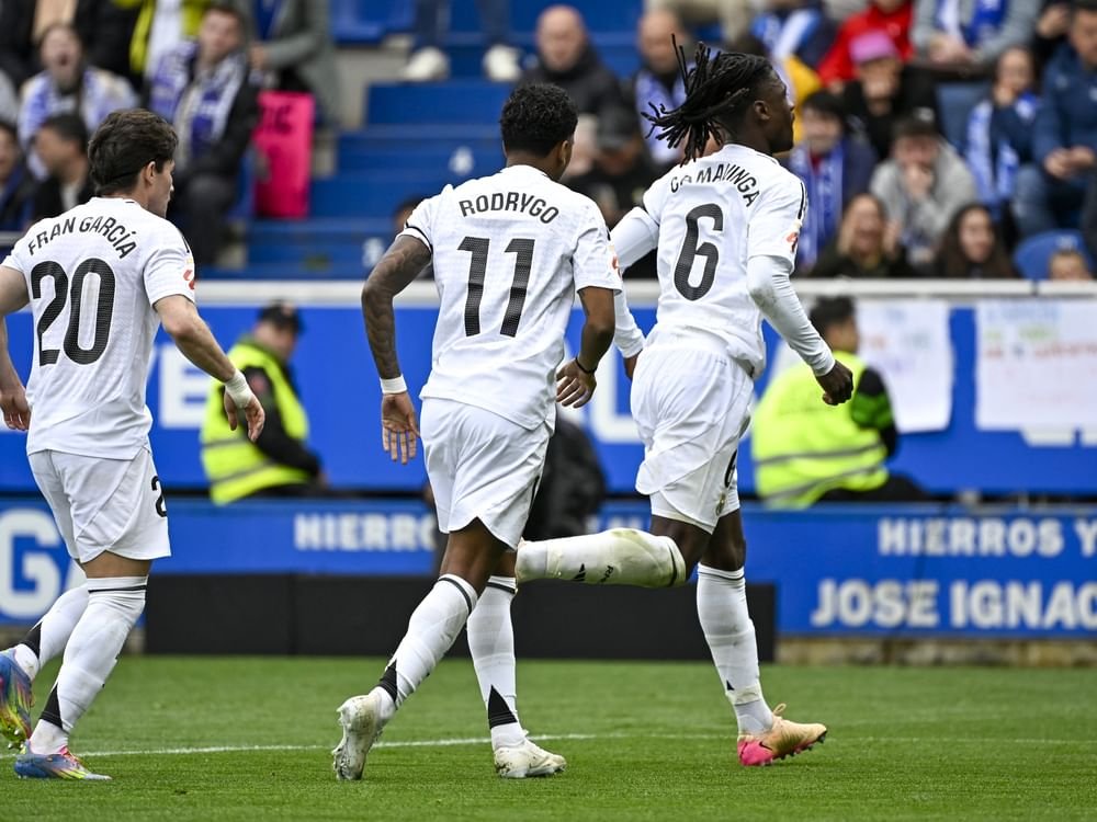 ريال مدريد يفوز على ألافيس في الدوري الإسباني 1 ريال مدريد يفوز على ألافيس في الدوري الإسباني