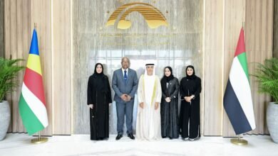 لجنة الصداقة البرلمانية الإماراتية الأفريقية تبحث التعاون البرلماني مع برلمان سيشل