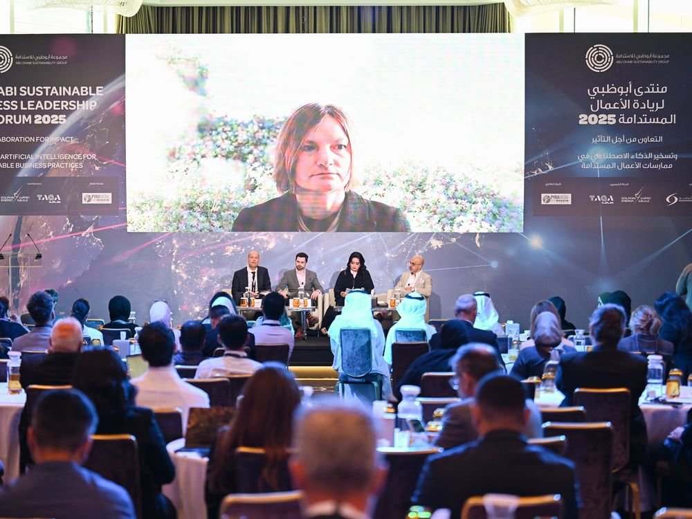 انطلاق أعمال منتدى أبوظبي لريادة الأعمال المستدامة 2025 1 انطلاق أعمال منتدى أبوظبي لريادة الأعمال المستدامة 2025