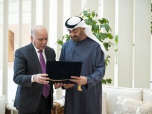 رئيس الدولة يستقبل وزير الخارجية العراقي
