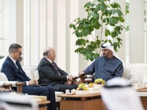 رئيس الدولة يستقبل وزير الخارجية العراقي