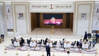 75 ألف دولار جوائز بطولة الشارقة الدولية لأساتذة الشطرنج