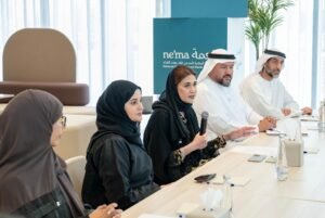ممثلي لجنة مبادرة نعمة أثناء إطلاق الدراسة