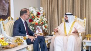 محمد الشرقي يستقبل سفيري إندونيسيا وأوكرانيا وقنصل عام الولايات المتحدة