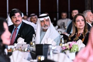 نهيان بن مبارك يحضر احتفال مجلس رجال الأعمال الأردني الإماراتي بعيد الاستقلال الأردني الـ79