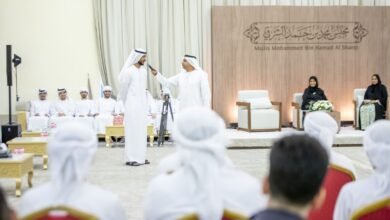 مجلس محمد بن حمد الشرقي يناقش دور السنع الإماراتي في ترسيخ القيم المجتمعية
