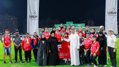 "الشارقة الرياضي للمرأة" يحرز 28 ميدالية في كأس الإمارات لألعاب القوى