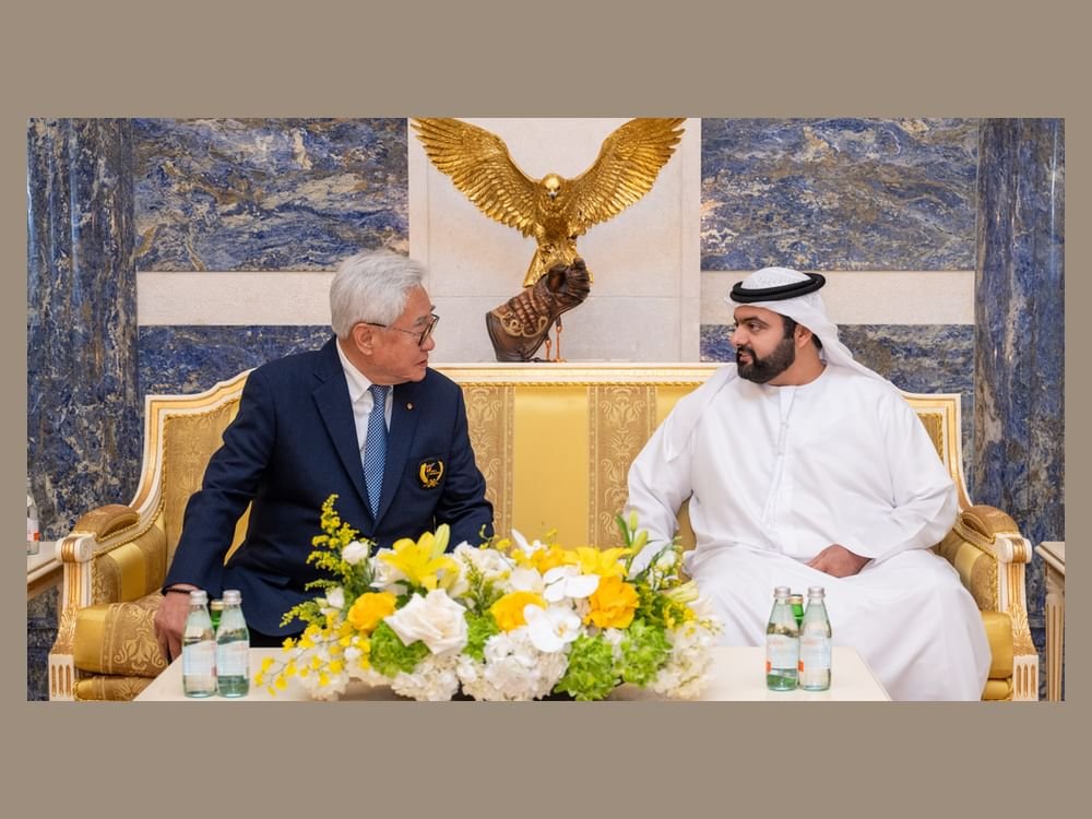 ولي عهد الفجيرة يستقبل رئيس الاتحاد الدولي للتايكواندو وأعضاء المكتب التنفيذي 1 ولي عهد الفجيرة يستقبل رئيس الاتحاد الدولي للتايكواندو وأعضاء المكتب التنفيذي
