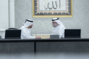 ولي عهد الشارقة يترأس اجتماع المجلس التنفيذي