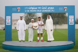 العين يُتوج بدرع مسابقة دوري تحت 14 سنة (أ)