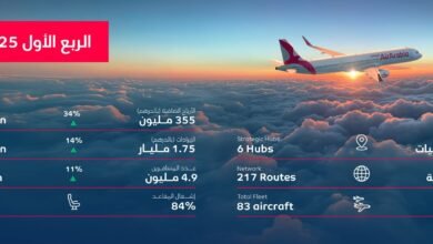 "العربية للطيران" تسجّل 355 مليون درهم أرباحاً صافية في الربع الأول