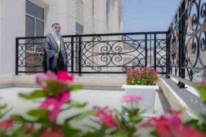 حاكم الشارقة يفتتح المجمع السكني في جامعة خورفكان