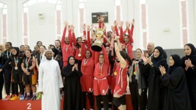 "الشارقة لرياضة المرأة" بطلا لكأس الإمارات للسيدات في كرة السلة