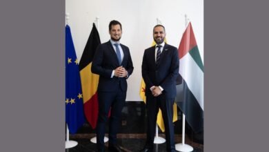 سفير الإمارات لدى بلجيكا يبحث مع رئيس وزراء والونيا سبل تعزيز العلاقات الثنائية