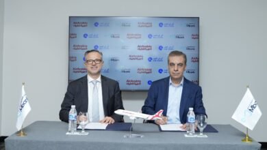 "العربية للطيران" و "بنك المارية المحلي" يعتمدان عملة" AE Coin "وسيلة لحجز الرحلات