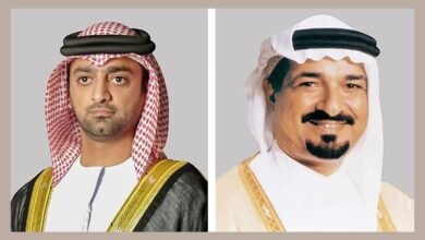 حاكم عجمان وولي عهده يهنئان ملك الأردن بذكرى استقلال بلاده