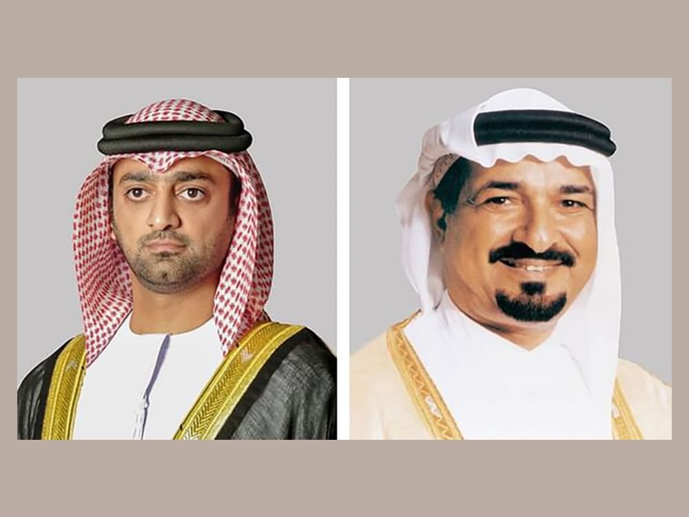 حاكم عجمان وولي عهده يهنئان ملك الأردن بذكرى استقلال بلاده 1 حاكم عجمان وولي عهده يهنئان ملك الأردن بذكرى استقلال بلاده