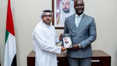 الشارقة وغينيا تبحثان التعاون في مجالات التعليم العالي والطيران المدني والتبادل الثقافي