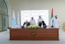 حاكم الشارقة يشهد توقيع مذكرة تفاهم بين جامعة كلباء ومدرسة فكتوريا الدولية