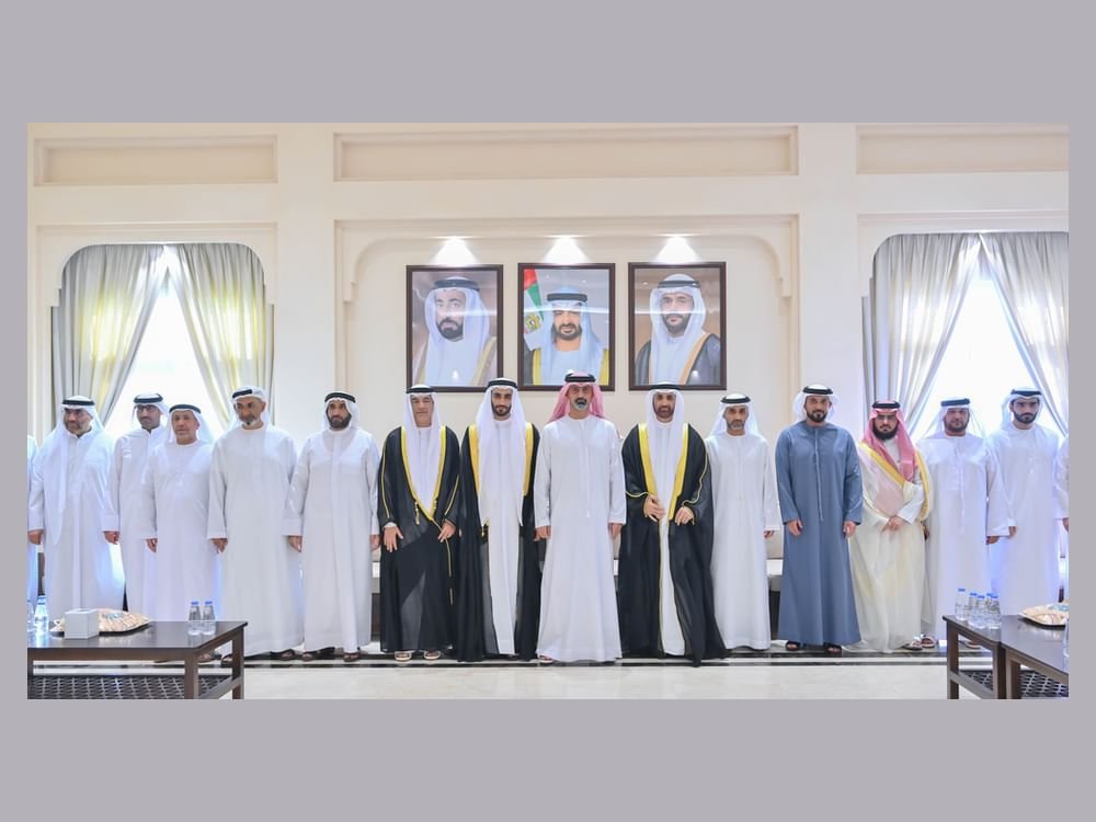 عمار بن حميد يحضر أفراح النعيمي والعويس 1 عمار بن حميد يحضر أفراح النعيمي والعويس
