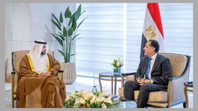 محمد الشرقي يلتقي رئيس مجلس الوزراء المصري