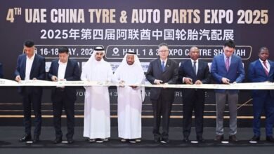 الشارقة..انطلاق فعاليات معرض الإمارات للإطارات الصينية وقطع غيار السيارات