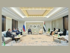 صقر غباش يستقبل رئيس مجموعة لجنة الصداقة البرلمانية الروسية مع الإمارات 2 صقر غباش يستقبل رئيس مجموعة لجنة الصداقة البرلمانية الروسية مع الإمارات