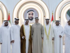 منصور بن زايد يحضر أفراح الفلاحي والمزروعي 2 منصور بن زايد