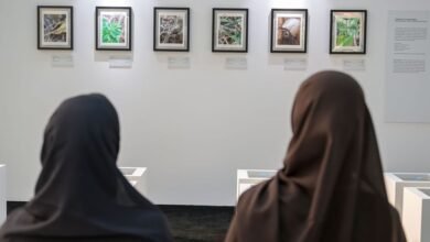 معرض "سرديات المكان... رؤى منقحة" في منارة السعديات