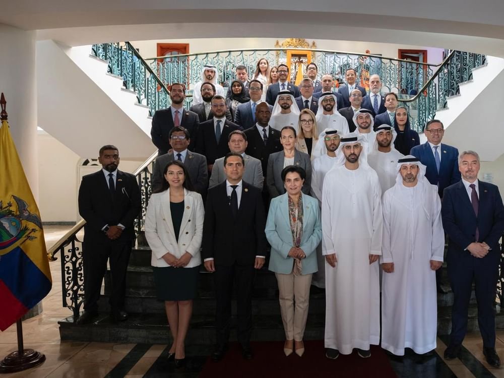 رئيس جمهورية الإكوادور يلتقي مبعوث سمو وزير الخارجية