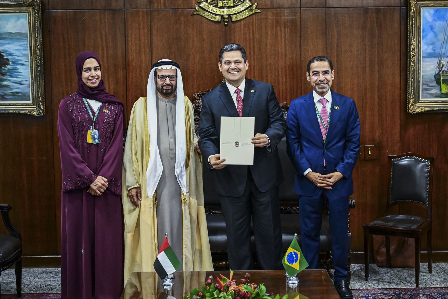 علي النعيمي يبحث التعاون مع البرلمانين البرازيلي والبيلاروسي 1 علي النعيمي يبحث التعاون مع البرلمانين البرازيلي والبيلاروسي