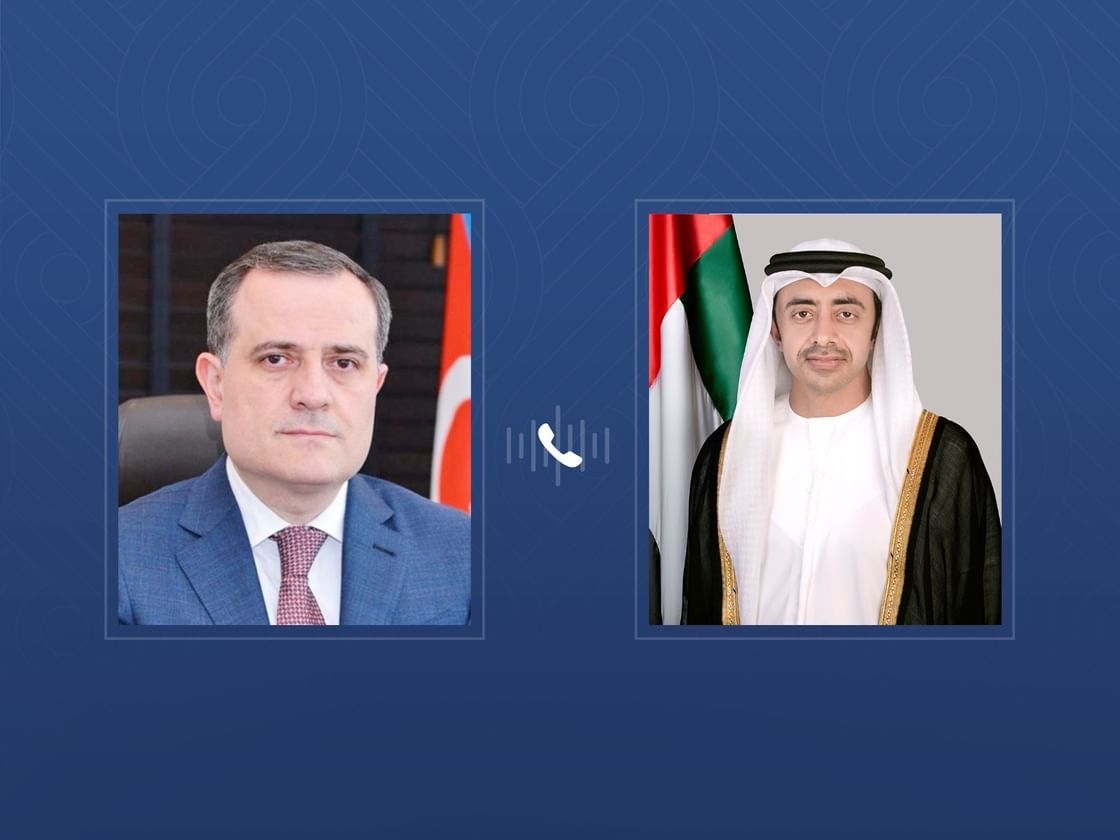 عبدالله بن زايد ووزير الخارجية الأذربيجاني يبحثان هاتفيا التطورات الإقليمية 1 عبدالله بن زايد ووزير الخارجية الأذربيجاني يبحثان هاتفيا التطورات الإقليمية