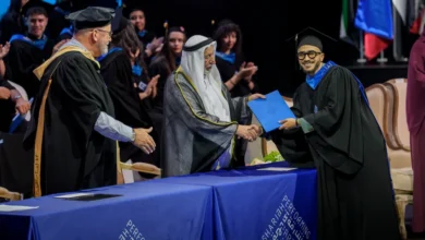 سلطان القاسمي يشهد حفل تخريج الدفعة الثالثة من طلبة أكاديمية الشارقة للفنون الأدائية