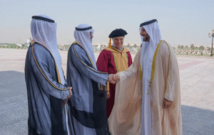 سلطان بن أحمد القاسمي يشهد حفل تخريج دفعة ربيع 2025 من جامعة الشارقة