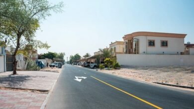 بلدية عجمان تواصل العمل لإنجاز مشروعي إنشاء طرق داخلية في منطقة الروضة 2 والمويهات 1