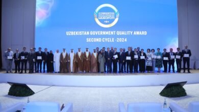 تكريم الفائزين بالدورة الثانية لجائزة أوزبكستان للجودة الحكومية