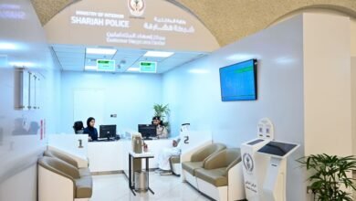 شرطة الشارقة تسجل 97.8% في مؤشر سعادة المتعاملين