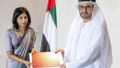 وزارة الخارجية تتسلم نسخة من أوراق اعتماد سفيرة سريلانكا لدى الدولة