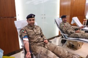 شرطة أبوظبي تنفذ حملة "تبرع بالدم وشارك في إنقاذ الأرواح"