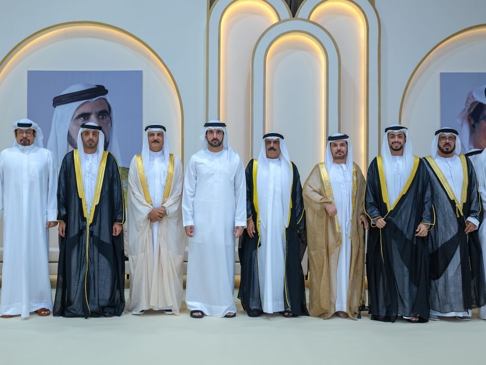 حمدان بن محمد يحضر أفراح النعيمي والقمزي والشامسي 1 حمدان بن محمد يحضر أفراح النعيمي والقمزي والشامسي