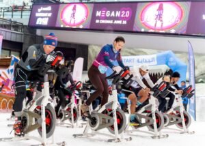 نجاح كبير لسباق "دواثلون الثلجي" الأول من نوعه في المنطقة