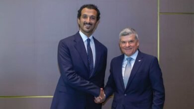 ابن طوق يبحث مع وزراء من قبرص واليونان تعزيز التعاون المشترك في المجالات الاقتصادية والسياحية