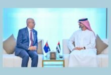 عمّار بن حميد يستقبل سفير أستراليا