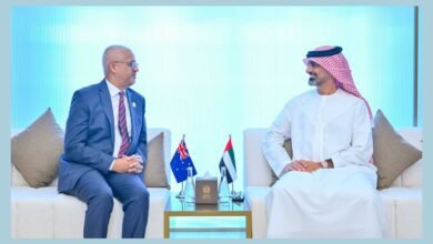 عمّار بن حميد يستقبل سفير أستراليا