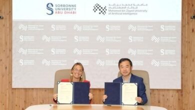 شراكة أكاديمية بين جامعتي محمد بن زايد للذكاء الاصطناعي و"السوربون أبوظبي"